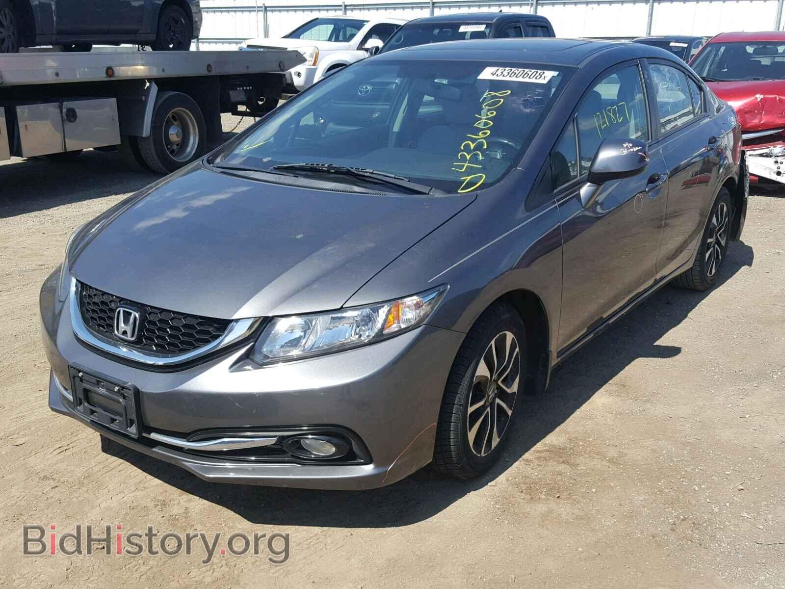 2013 HONDA CIVIC - VIN: 2HGFB2F92DH558120 - Фото 2