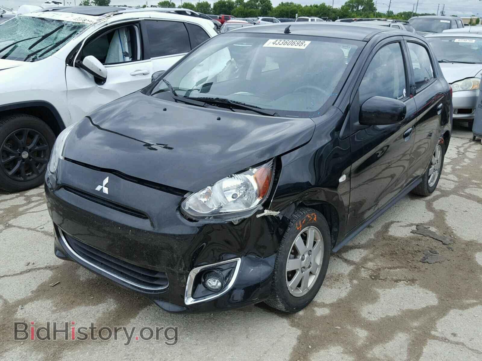 2014 MITSUBISHI MIRAGE - VIN: ML32A4HJ9EH005445 - Фото 2