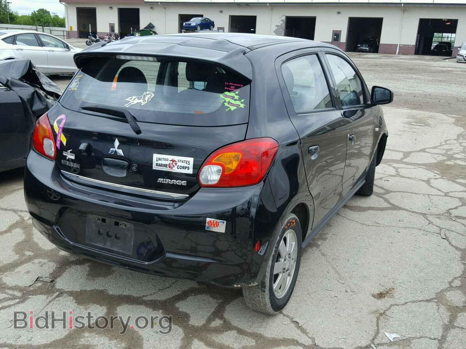 2014 MITSUBISHI MIRAGE - VIN: ML32A4HJ9EH005445 - Фото 4