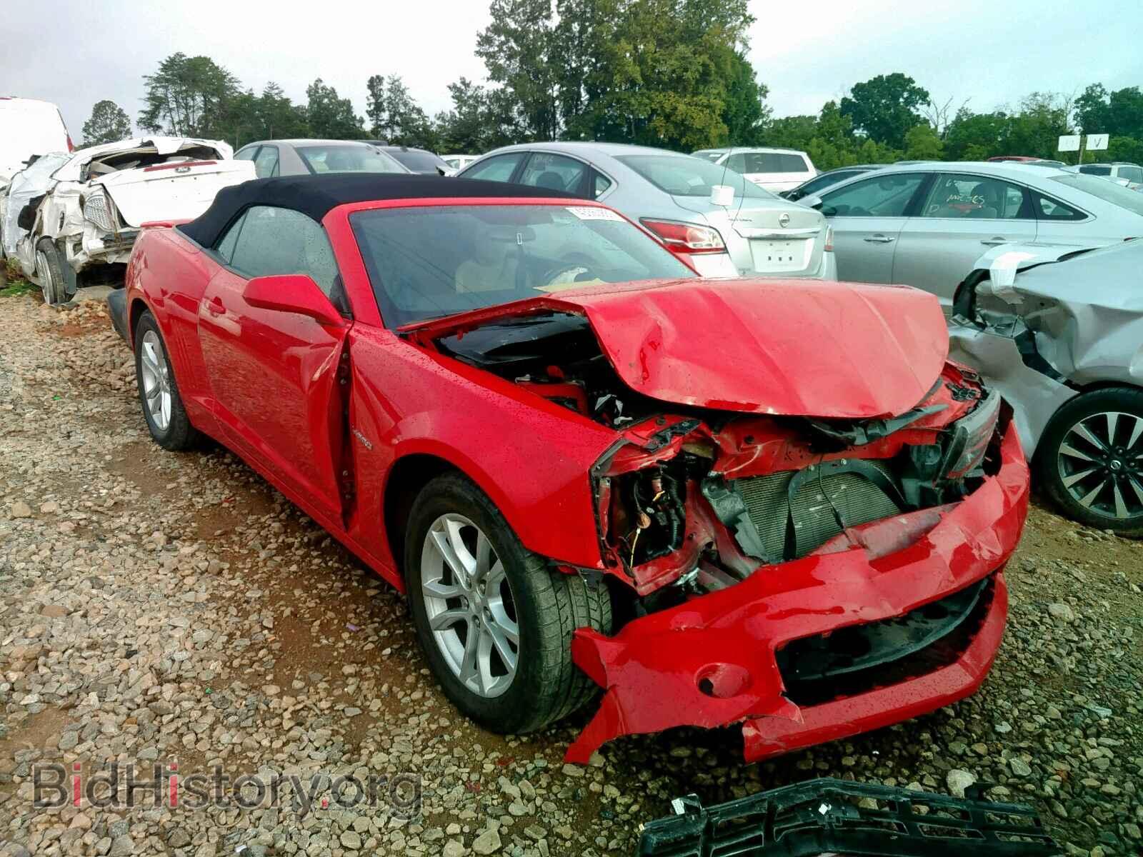 Фотография 2G1FB3D32E9233121 - CHEVROLET CAMARO 2014