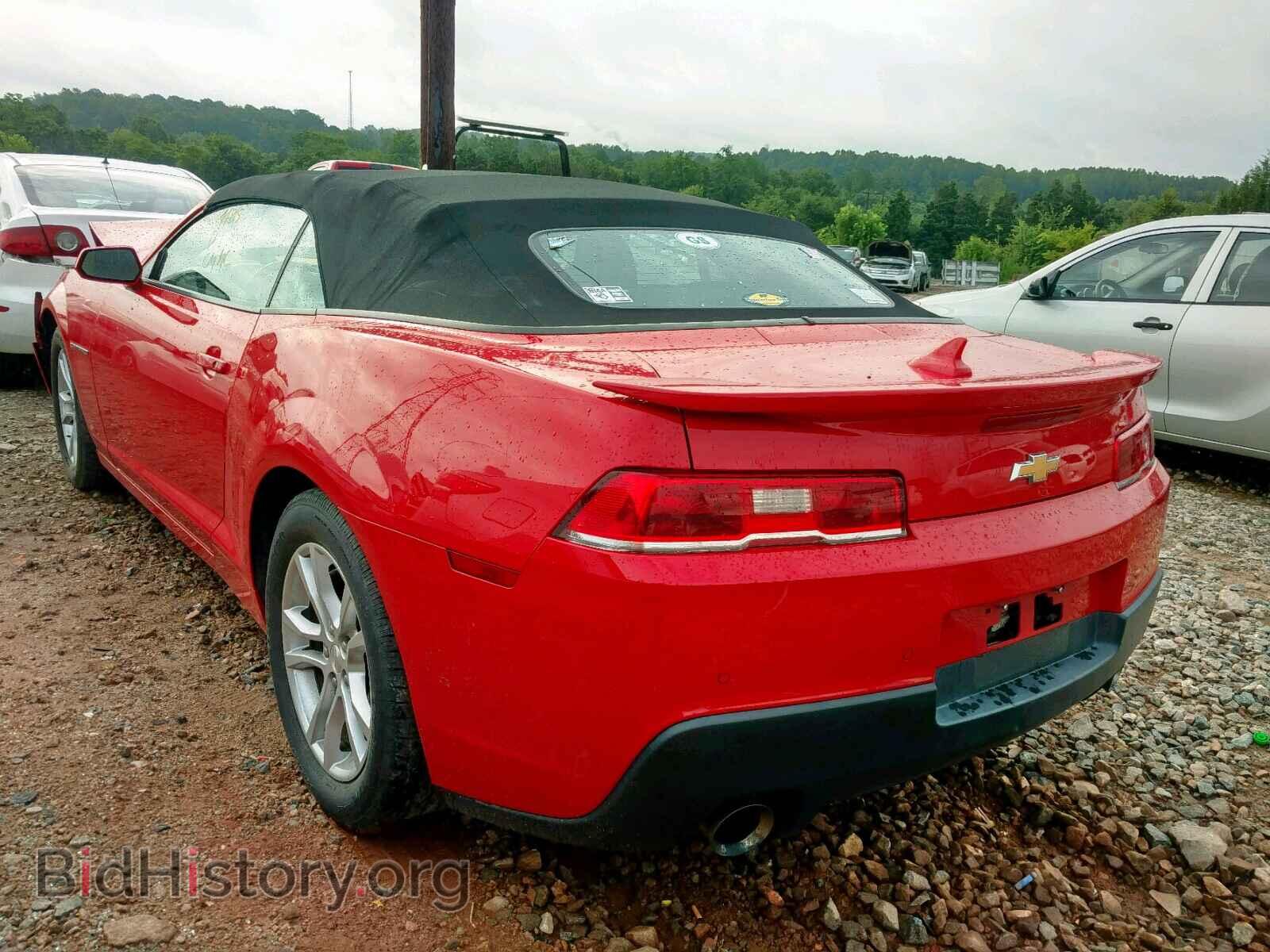 2014 CHEVROLET CAMARO - VIN: 2G1FB3D32E9233121 - Фото 3
