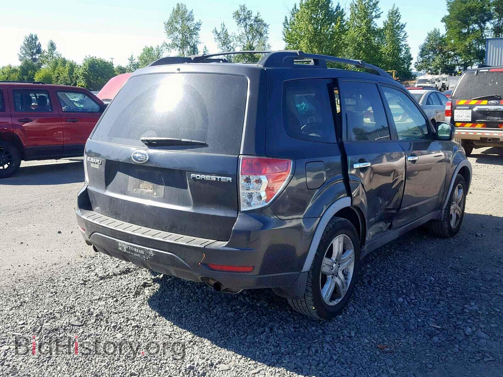 2009 SUBARU FORESTER - VIN: JF2SH63609H700380 - Фото 4
