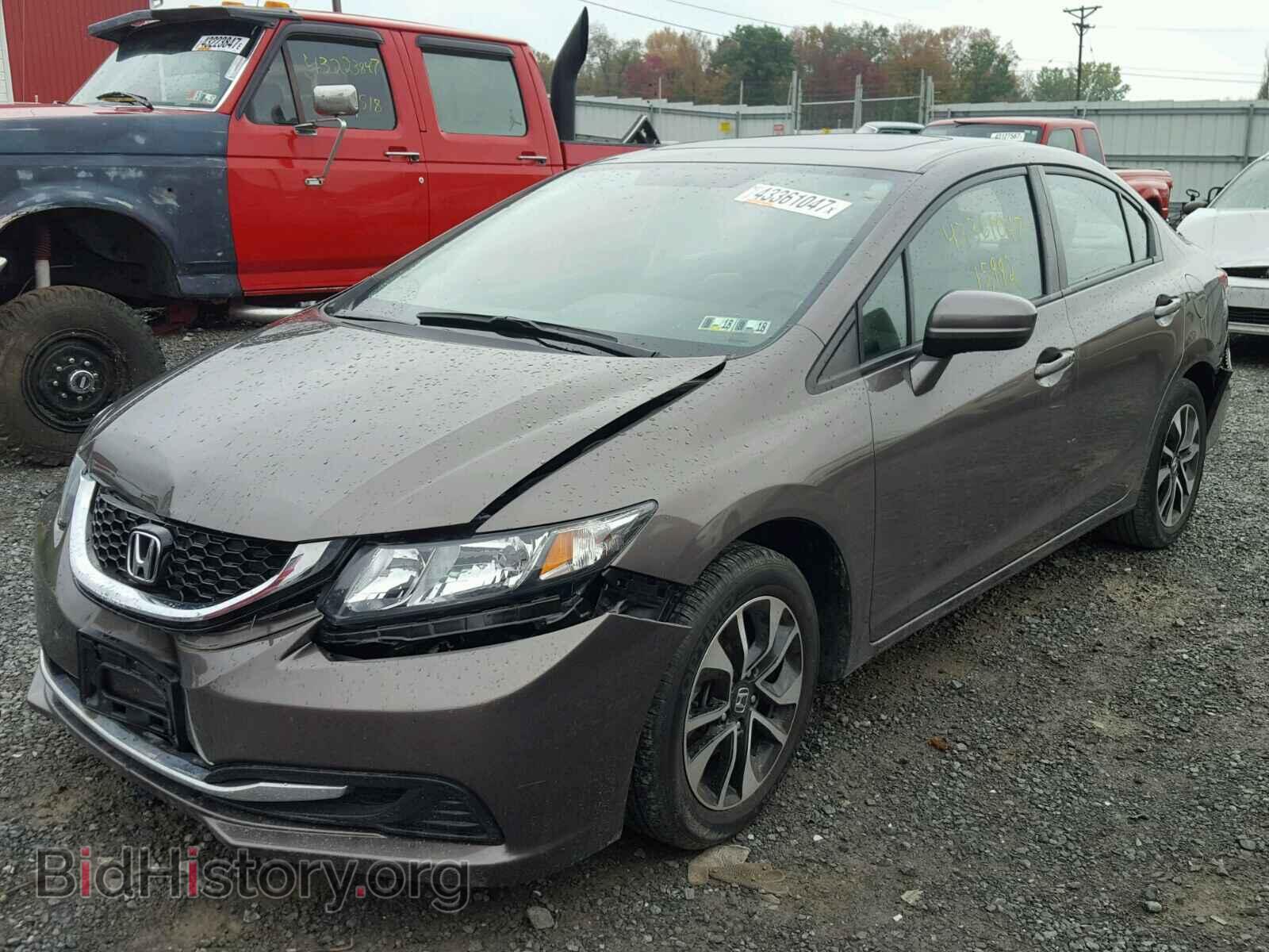 2014 HONDA CIVIC - VIN: 2HGFB2F86EH523430 - Фото 2