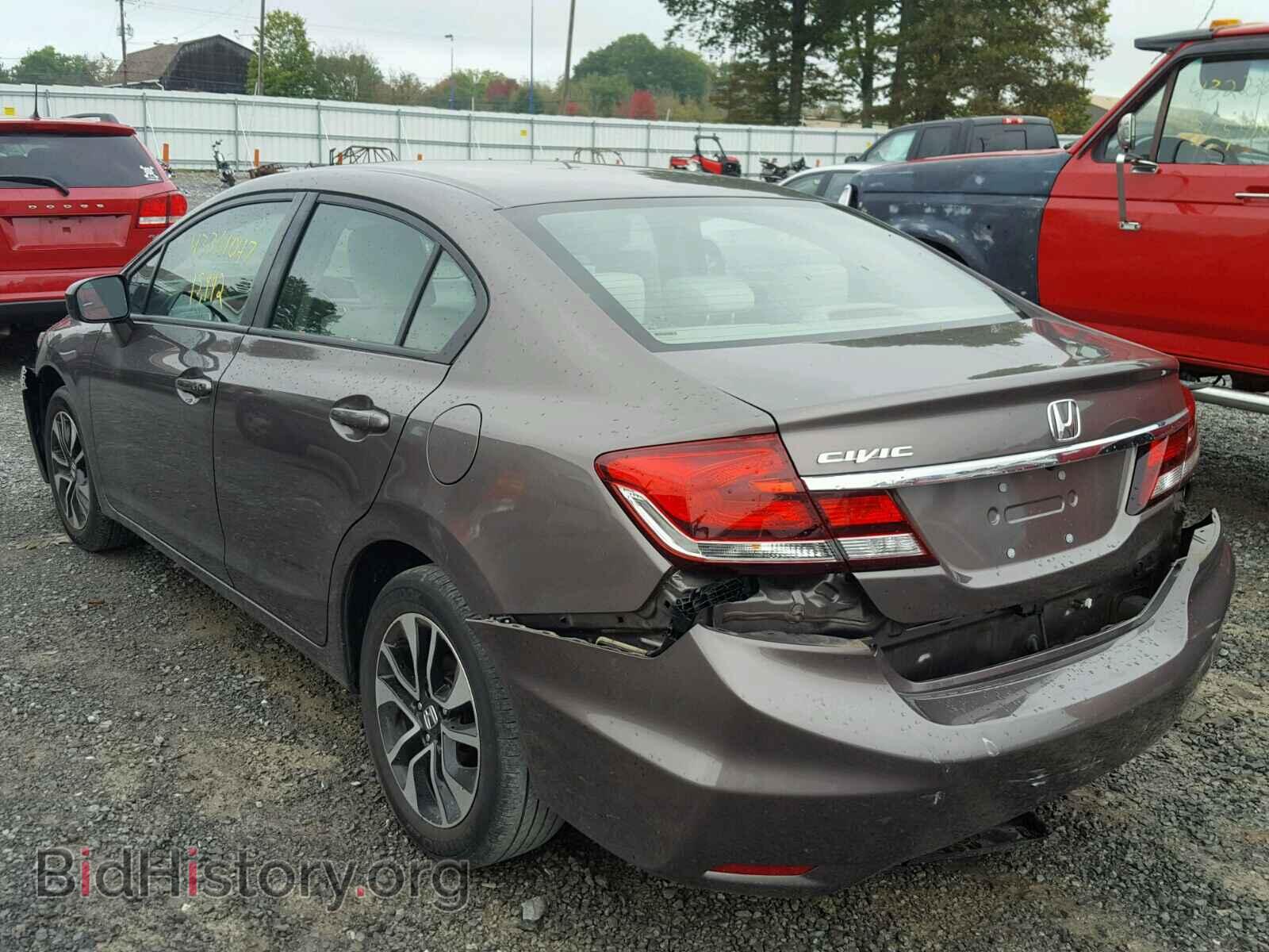 2014 HONDA CIVIC - VIN: 2HGFB2F86EH523430 - Фото 3