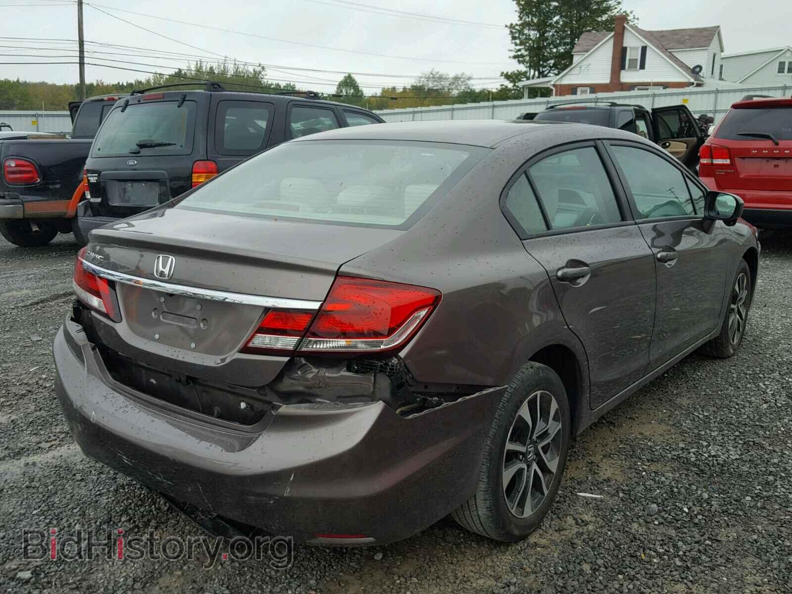 2014 HONDA CIVIC - VIN: 2HGFB2F86EH523430 - Фото 4