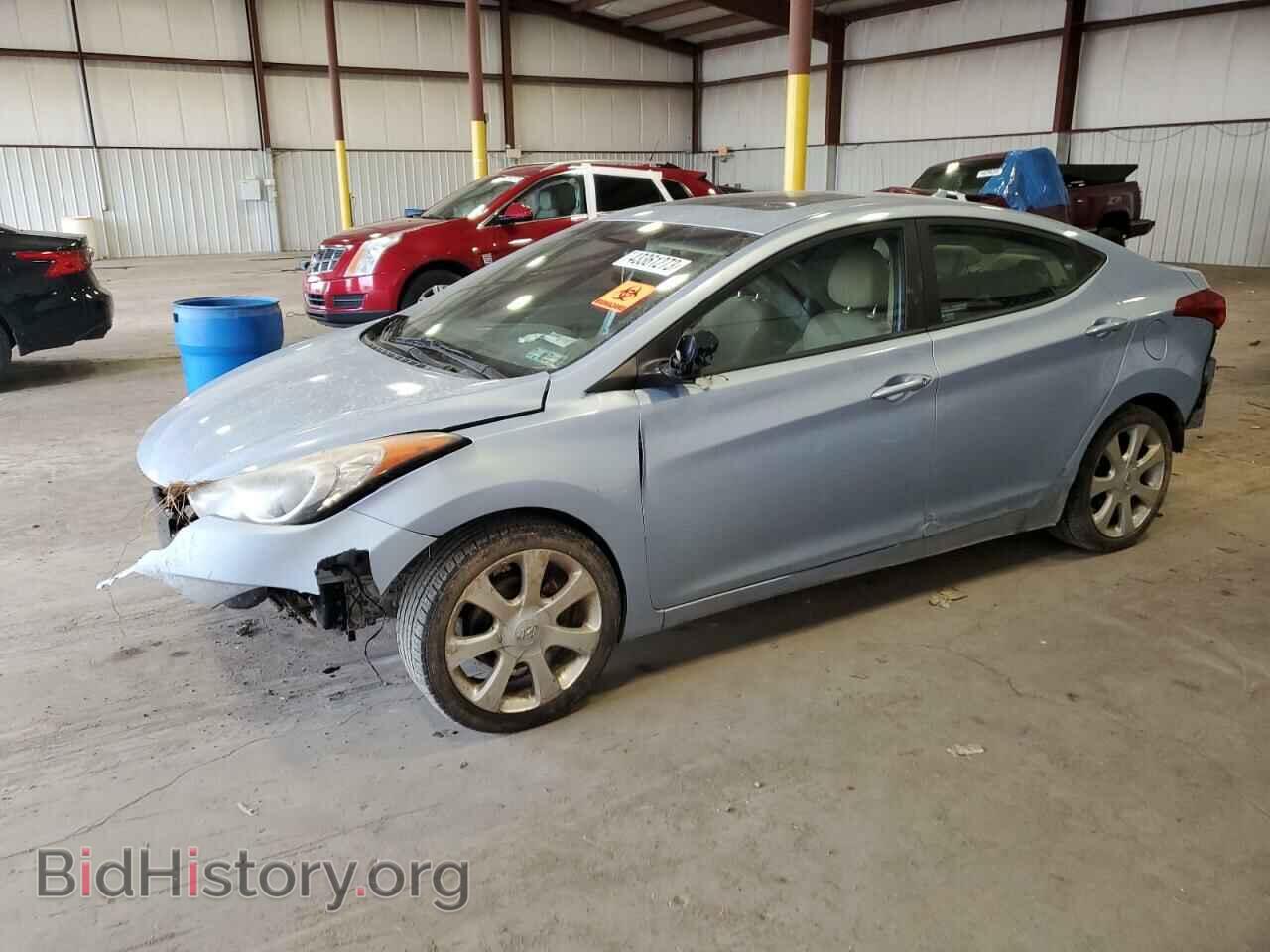 Photo KMHDH4AE4CU459388 - HYUNDAI ELANTRA 2012