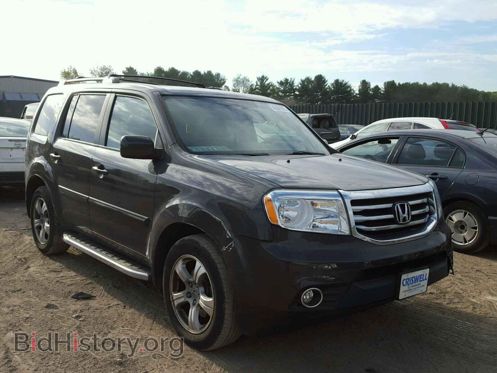 Фотография 5FNYF4H53EB002763 - HONDA PILOT 2014