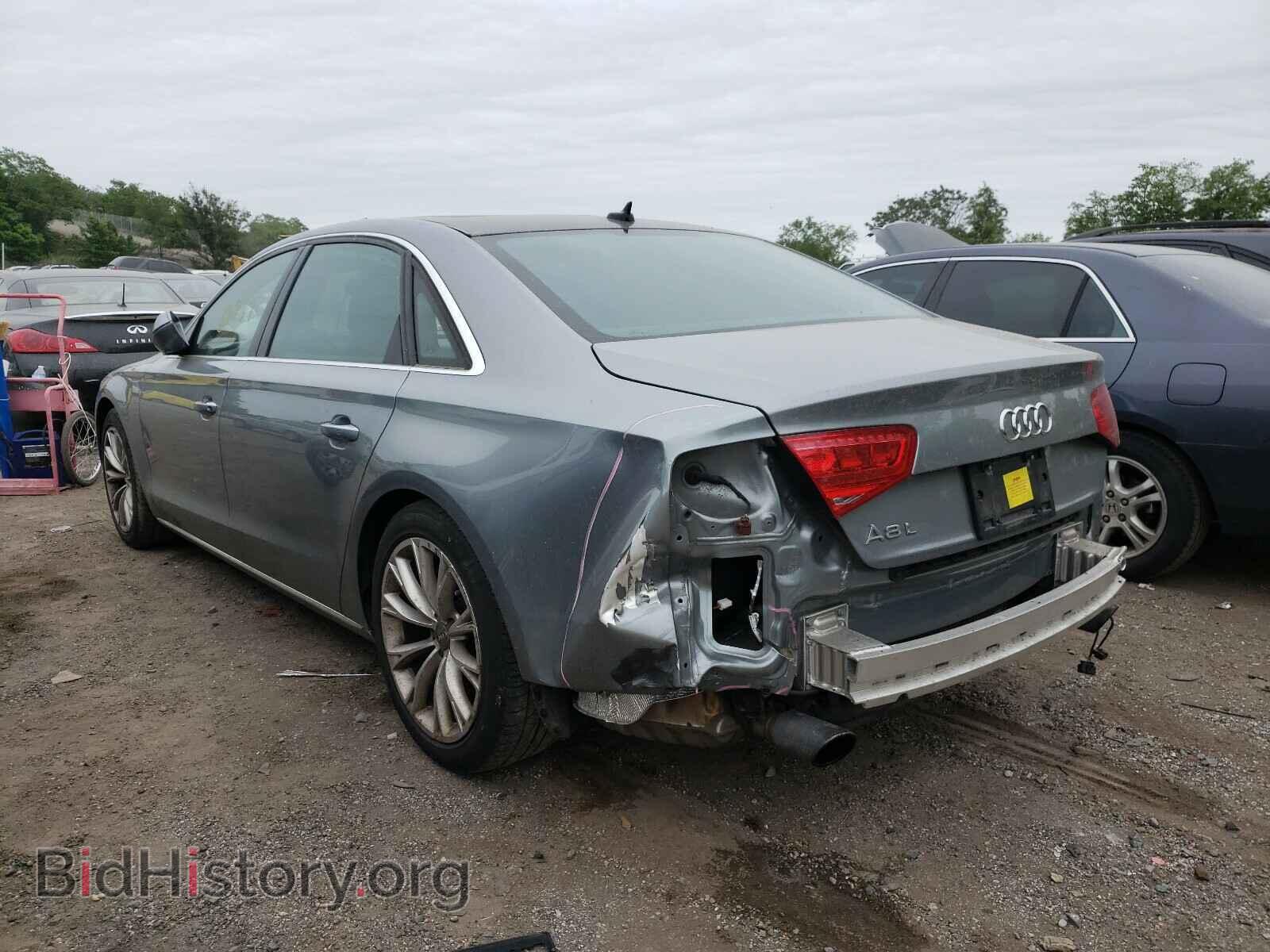 2014 AUDI A8 - VIN: WAURGAFD1EN003418 - Фото 3