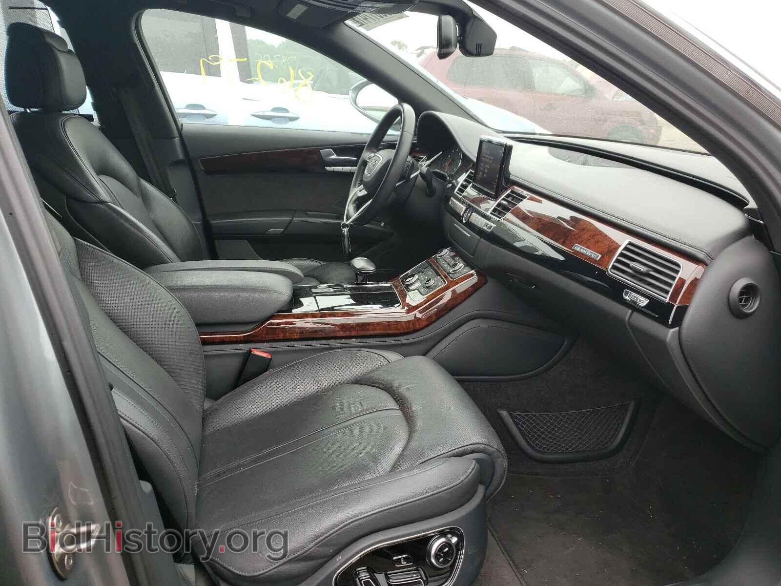 2014 AUDI A8 - VIN: WAURGAFD1EN003418 - Фото 5