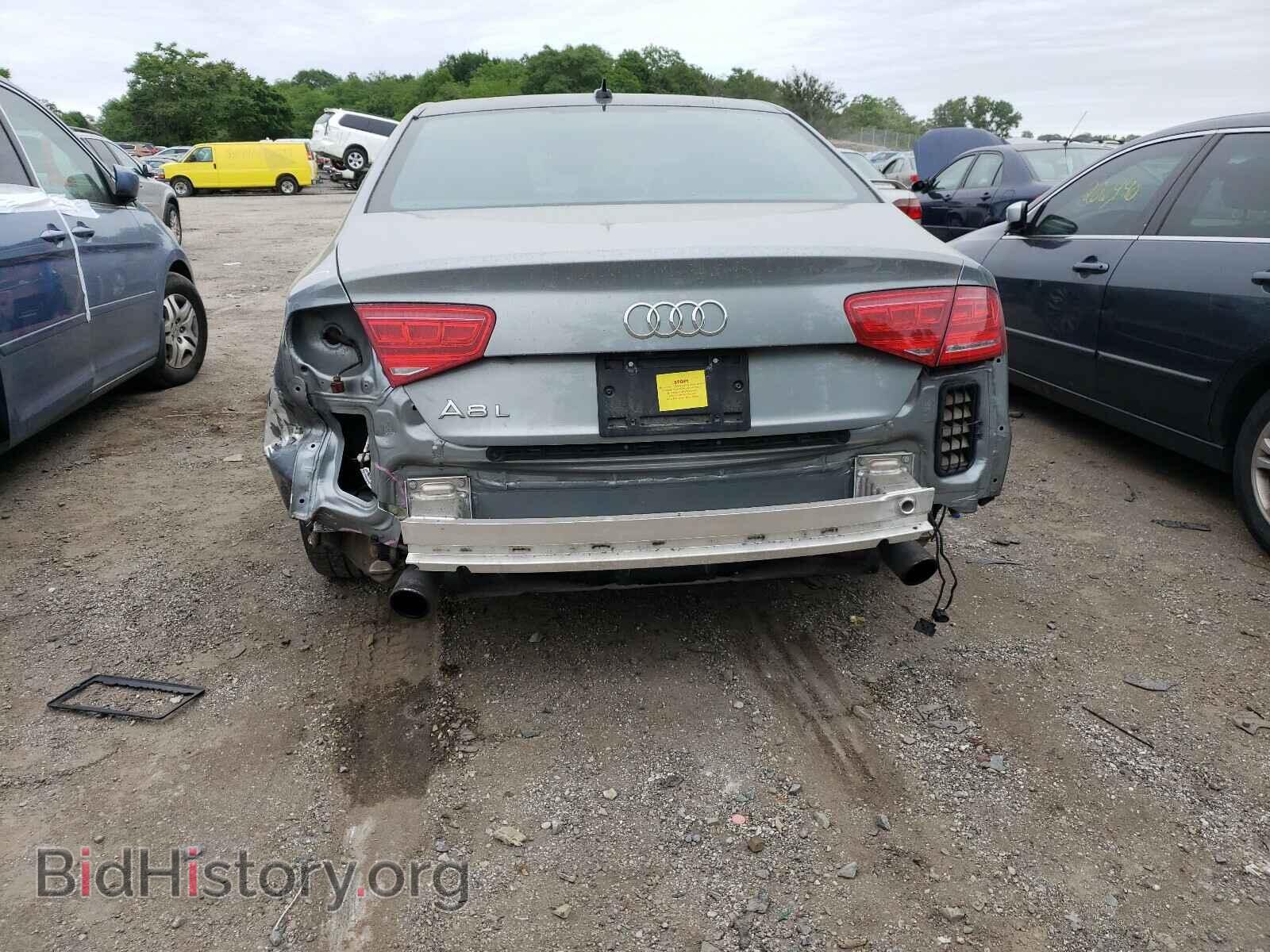 2014 AUDI A8 - VIN: WAURGAFD1EN003418 - Фото 9