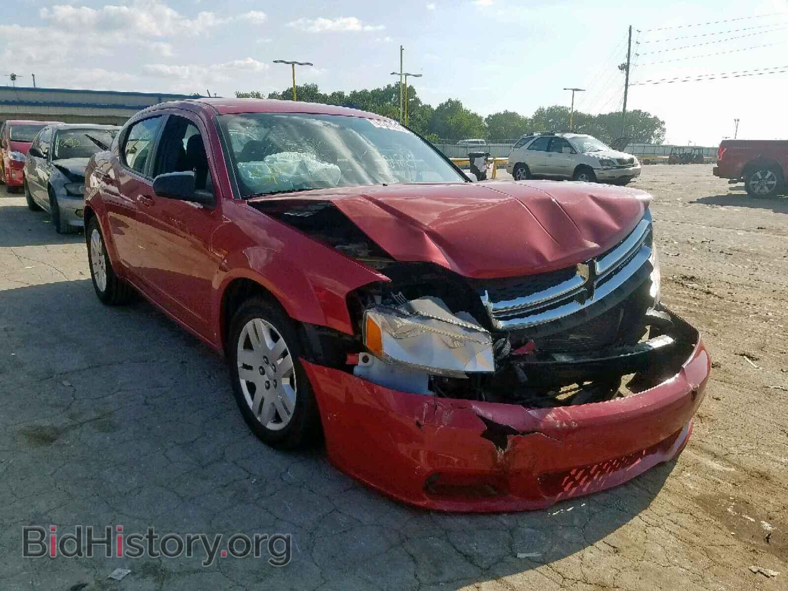 Photo 1C3CDZAB6DN590501 - DODGE AVENGER 2013
