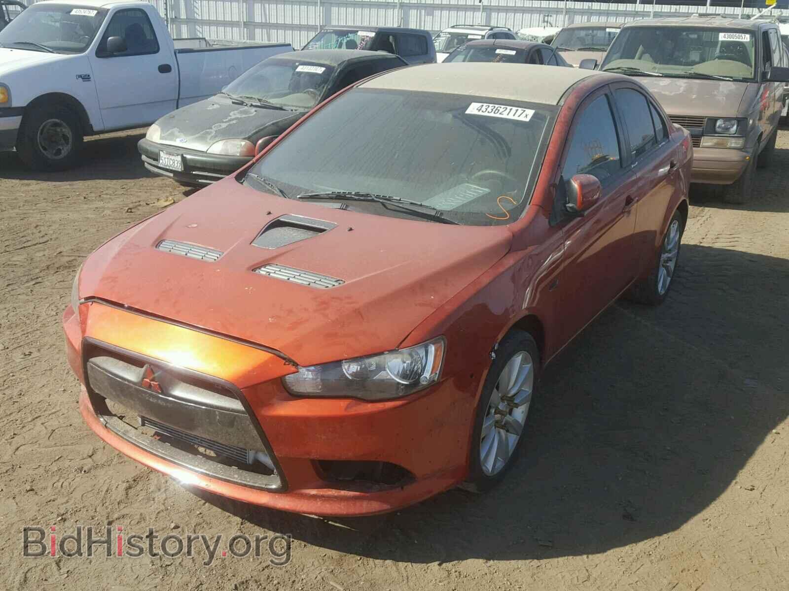 2010 MITSUBISHI LANCER - VIN: JA32V6FV4AU015741 - Фото 2