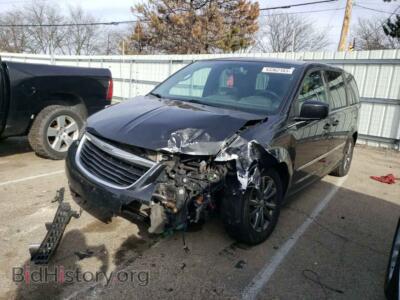 2014 Chrysler MINIVAN Town & COU, black — VIN 2C4RC1HG2ER469531, Copart