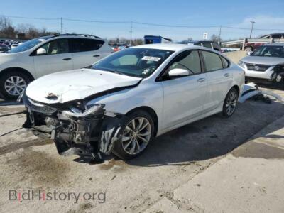 2015 Chrysler 200 S, белый — VIN 1C3CCCBB2FN565841, Copart
