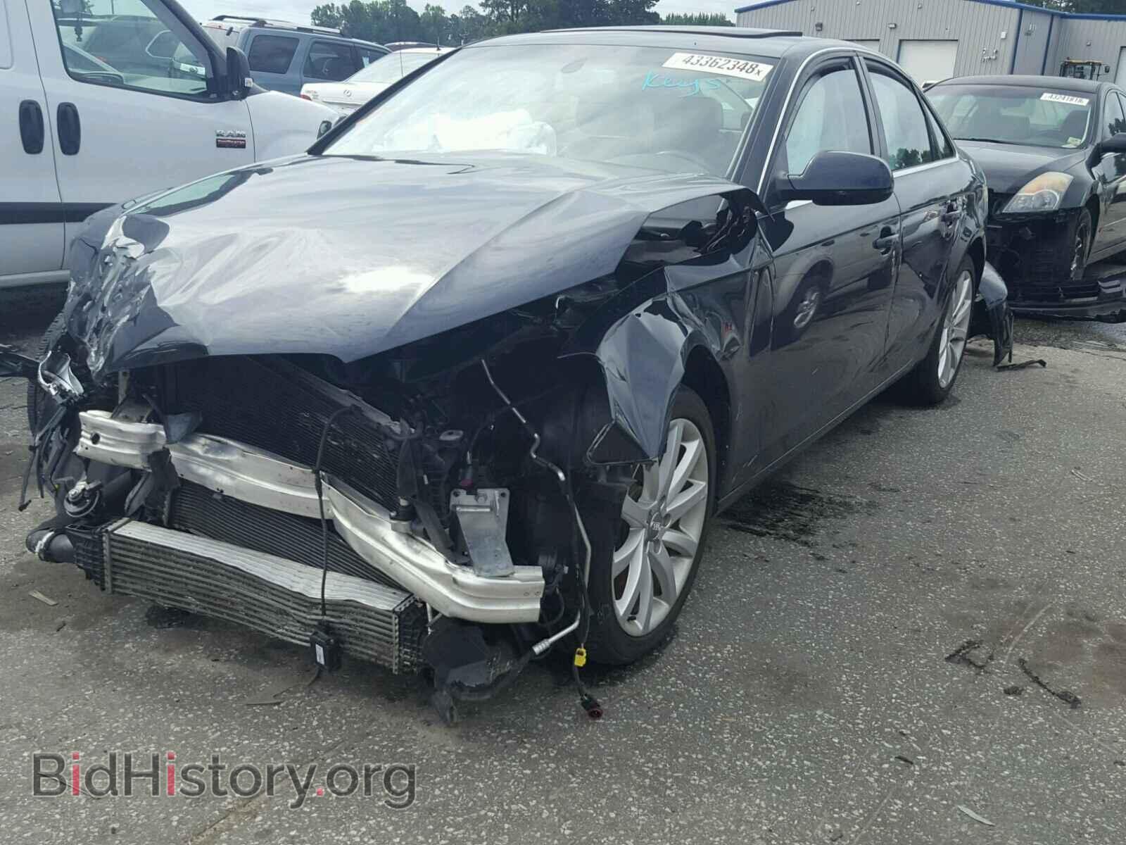2013 AUDI A4 - VIN: WAUFFAFL3DN039087 - Фото 2
