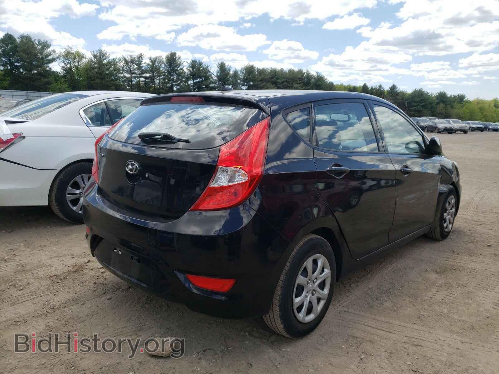 2012 HYUNDAI ACCENT - VIN: KMHCT5AE5CU040661 - Фото 4