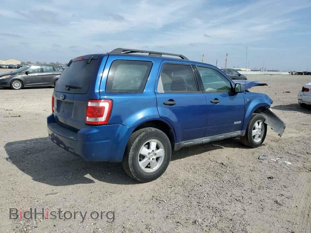 2008 FORD ESCAPE - VIN: 1FMCU03118KE77375 - Фото 3