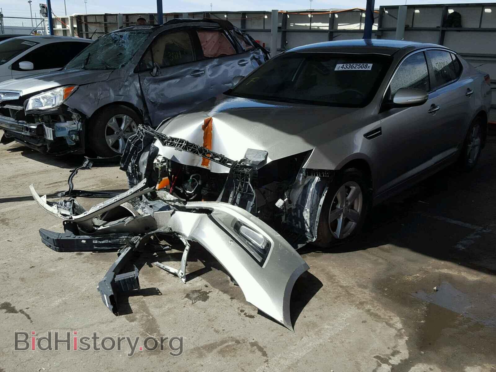 2014 KIA OPTIMA - VIN: 5XXGM4A75EG315744 - Photo 2