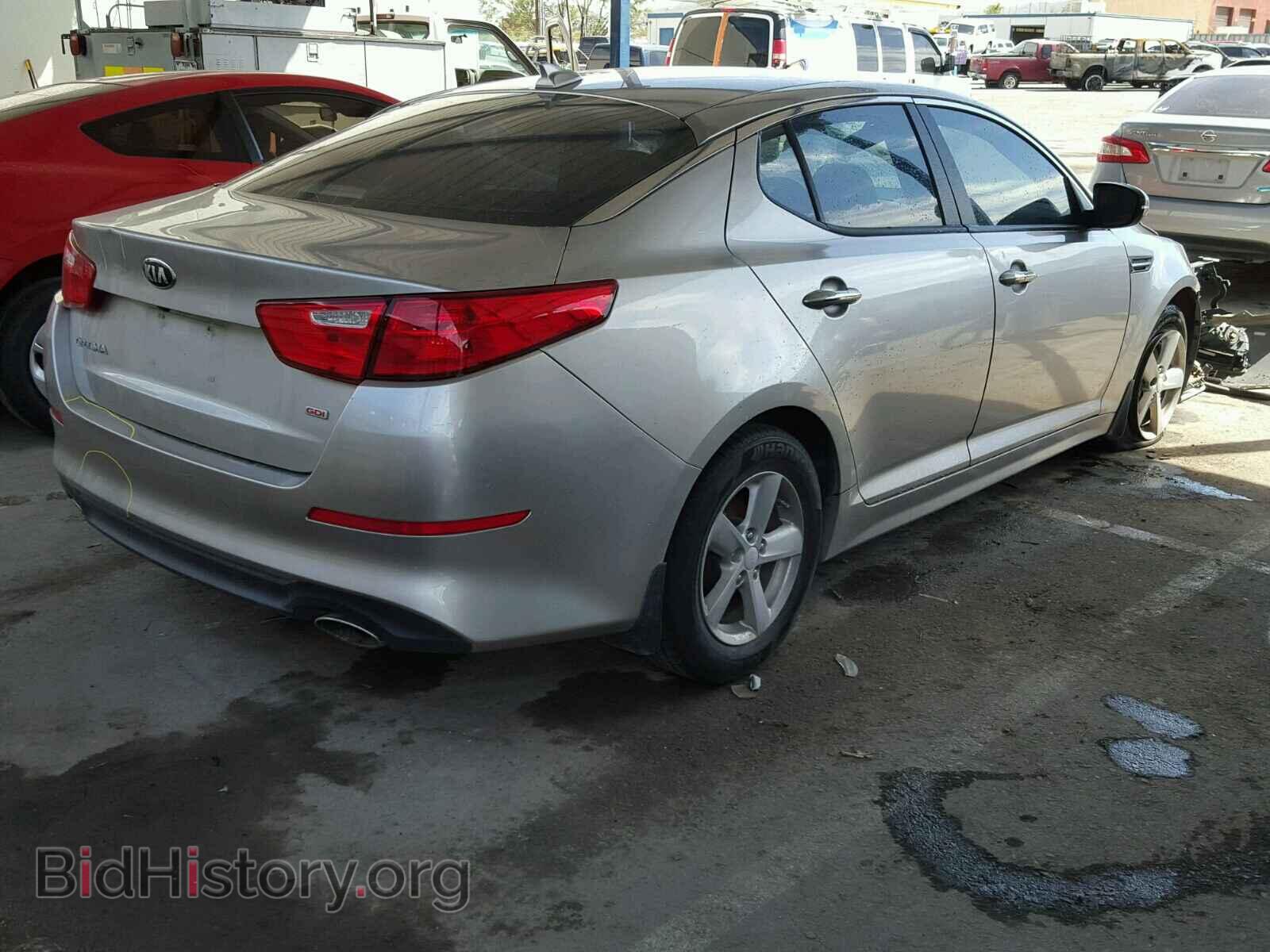 2014 KIA OPTIMA - VIN: 5XXGM4A75EG315744 - Photo 4