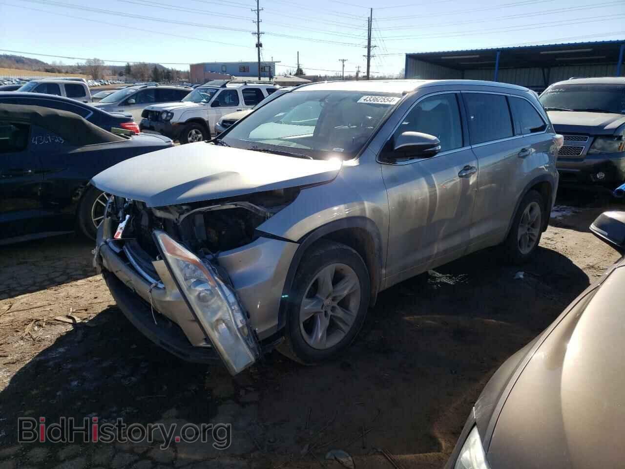 Фотография 5TDDKRFH7FS086572 - TOYOTA HIGHLANDER 2015