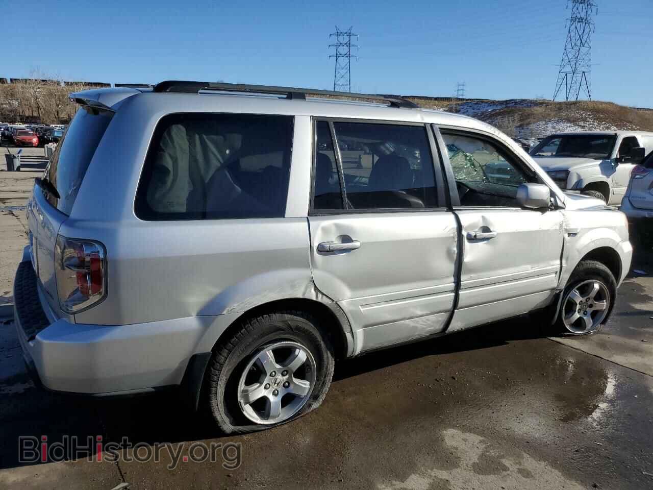 2006 HONDA PILOT - VIN: 2HKYF18746H518763 - Фото 3