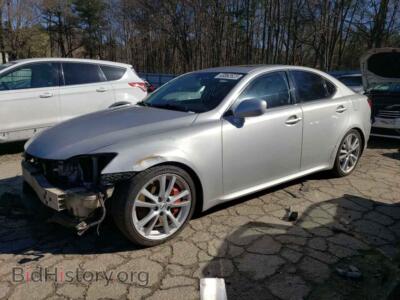 2006 Lexus IS IS 350, серебристый — VIN JTHBE262165010061, Copart