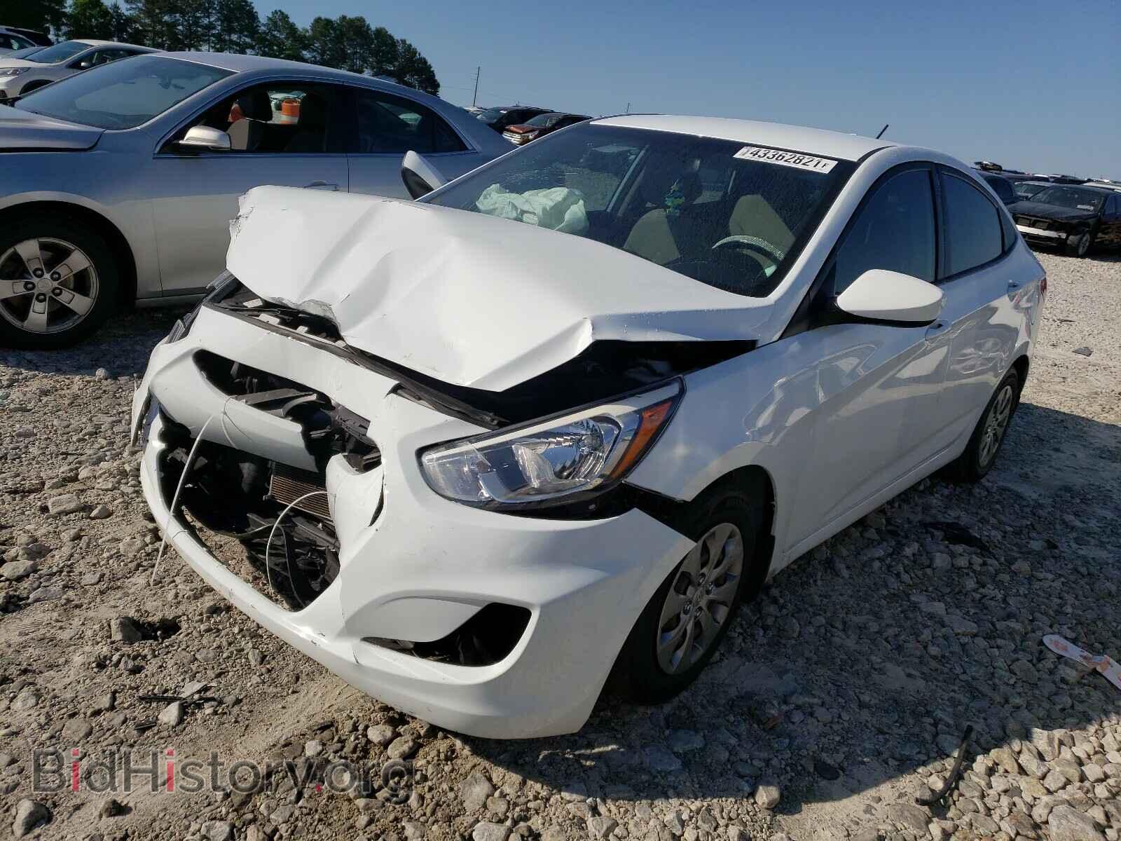 2016 HYUNDAI ACCENT - VIN: KMHCT4AE0GU110552 - Фото 2