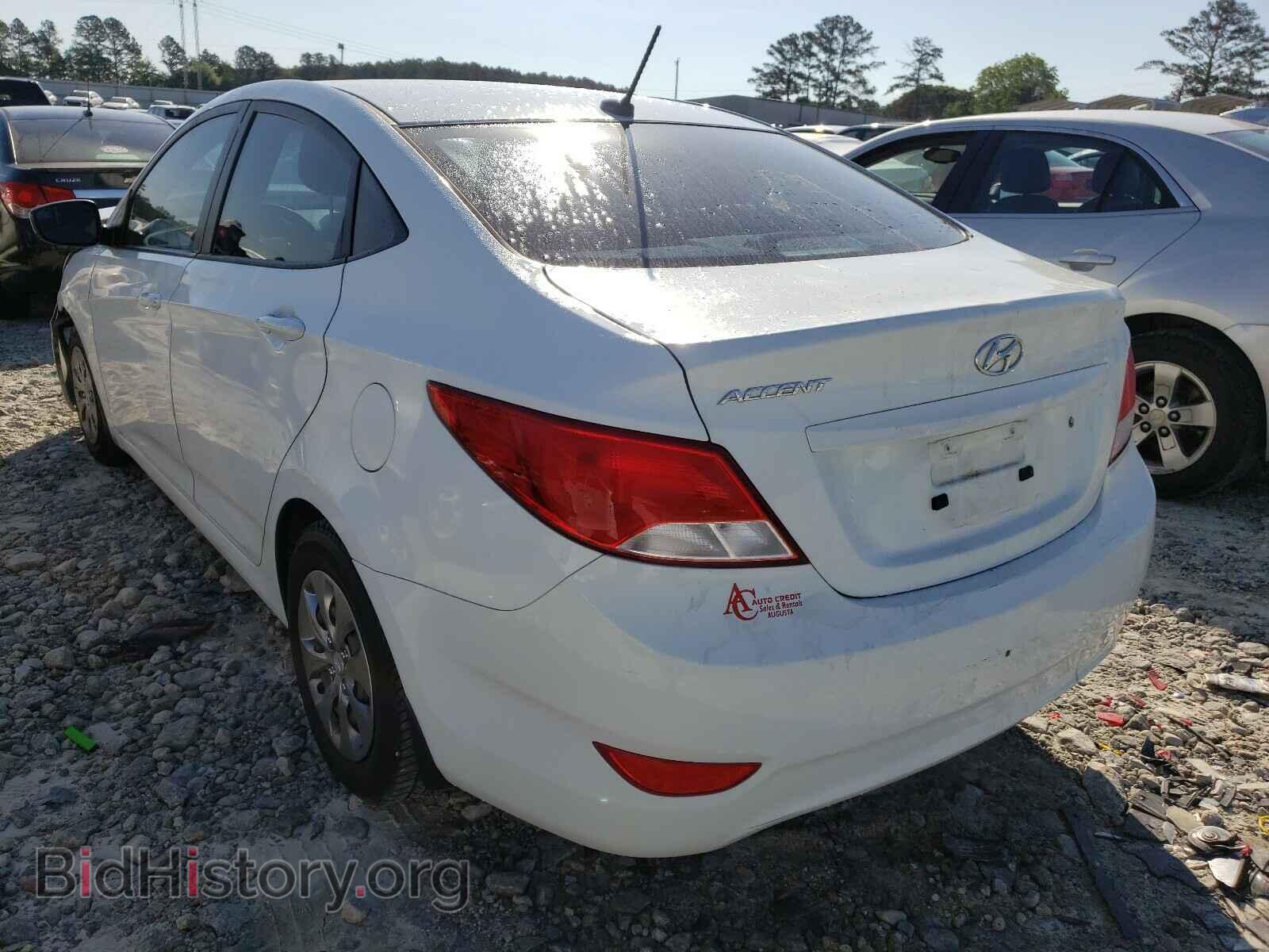 2016 HYUNDAI ACCENT - VIN: KMHCT4AE0GU110552 - Фото 3
