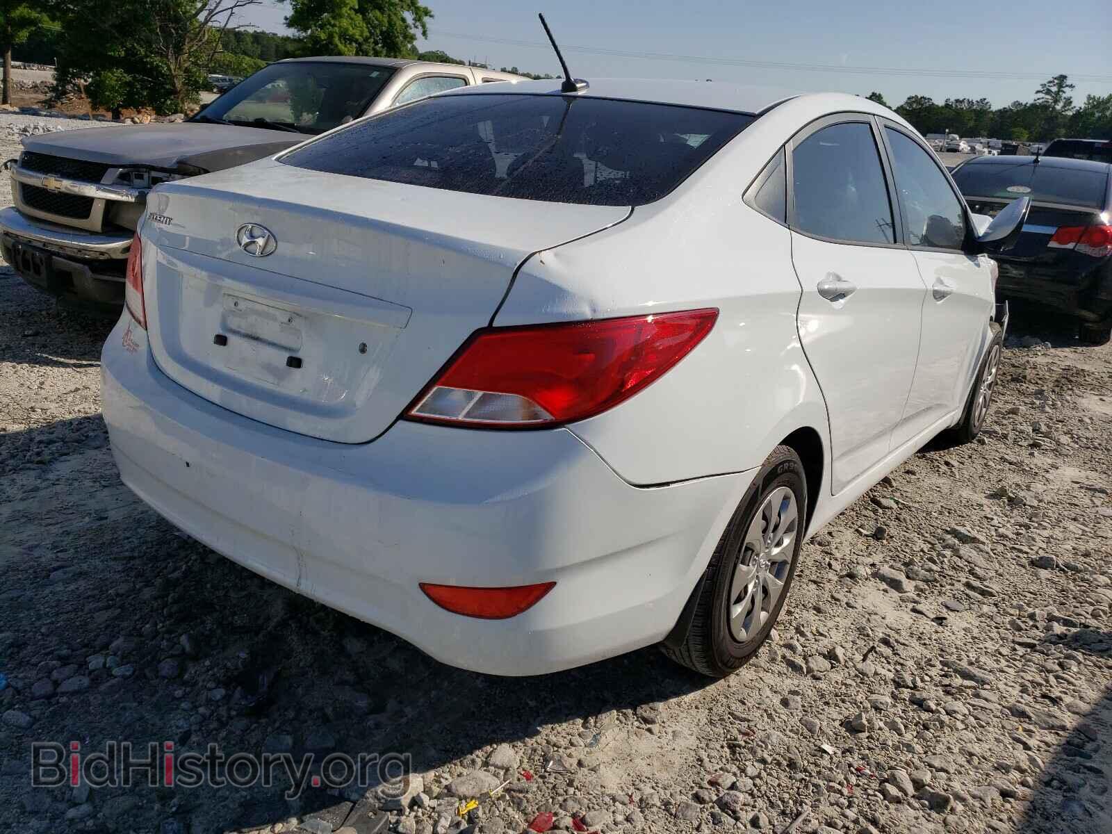 2016 HYUNDAI ACCENT - VIN: KMHCT4AE0GU110552 - Фото 4