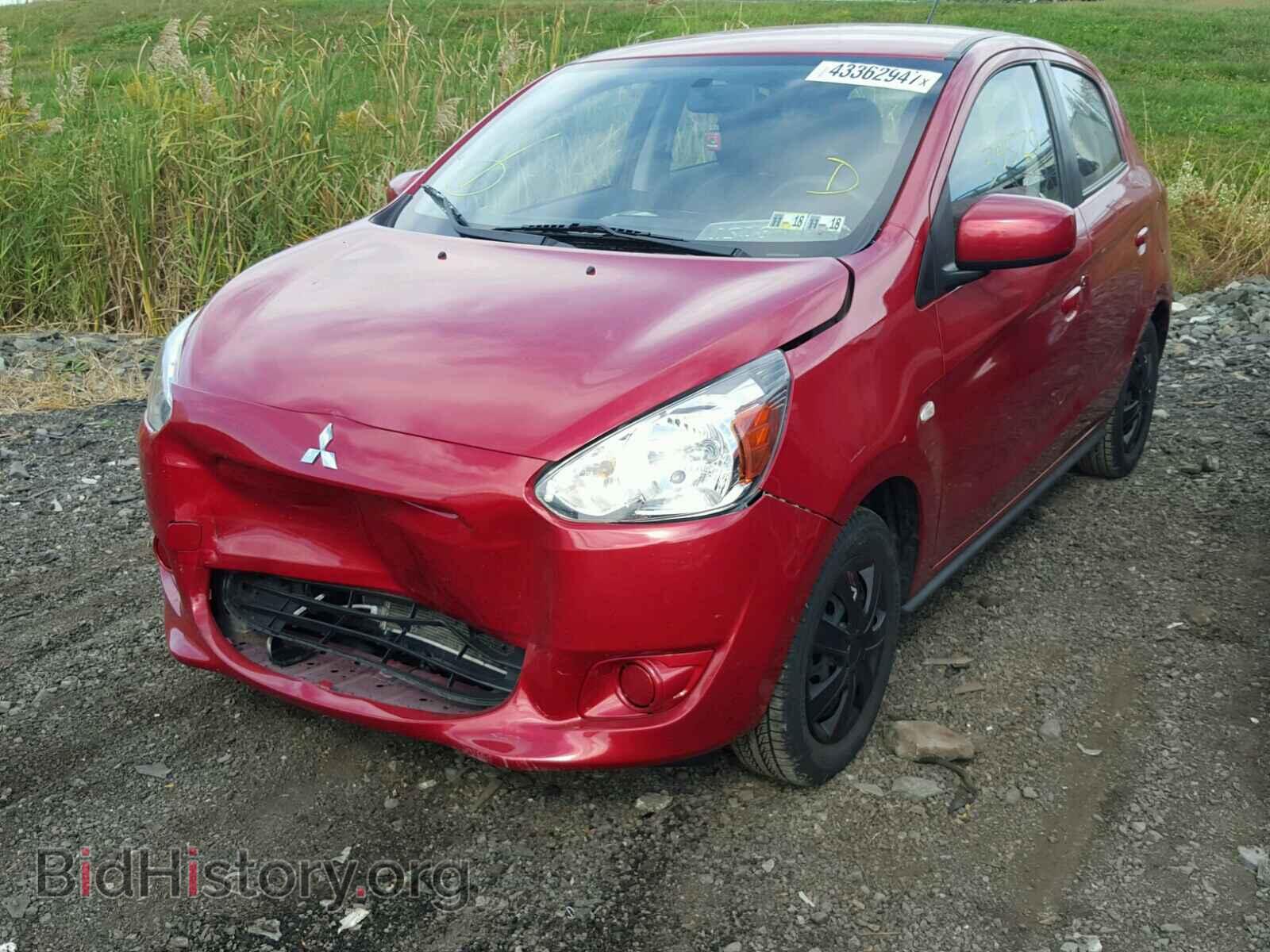 2015 MITSUBISHI MIRAGE - VIN: ML32A3HJ1FH055848 - Фото 2