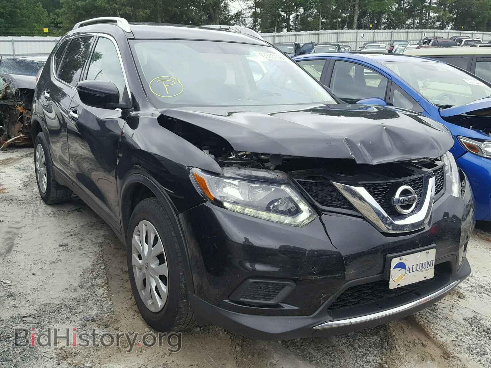 Photo KNMAT2MT2GP663972 - NISSAN ROGUE S 2016