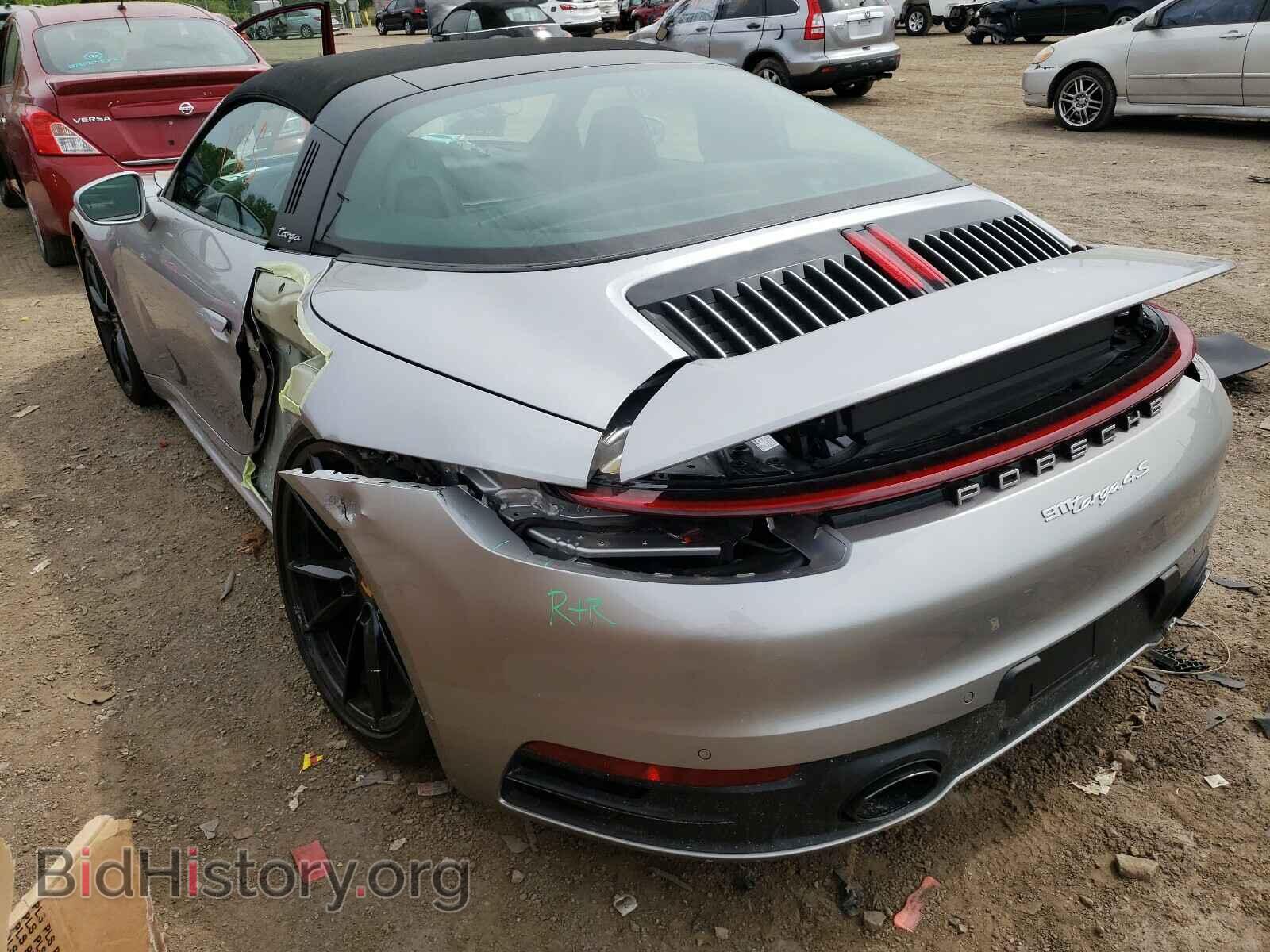 2021 PORSCHE 911 - VIN: WP0BB2A95MS235287 - Фото 3