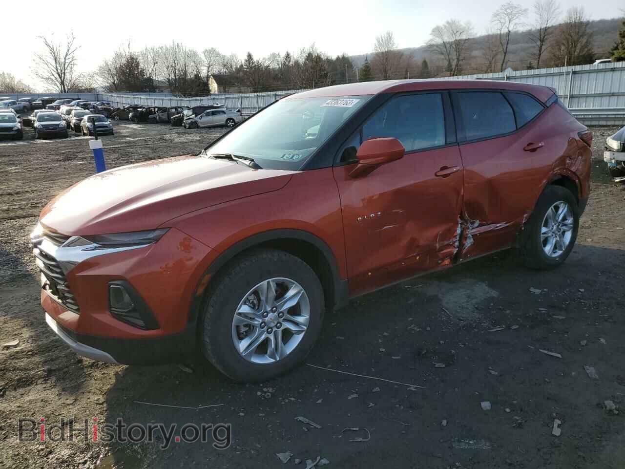 Фотография 3GNKBBRA4MS566047 - CHEVROLET BLAZER 2021