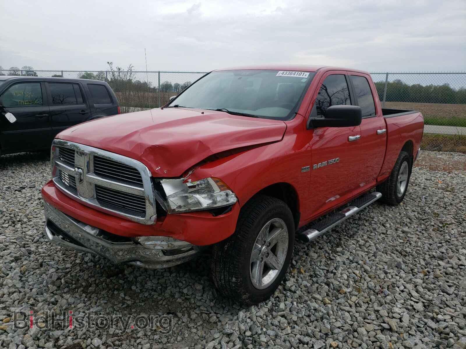 2012 DODGE RAM 1500 - VIN: 1C6RD7GT9CS122179 - Фото 2