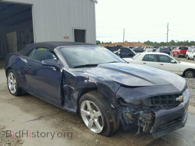2011 Chevrolet CAMARO Camaro LT, синий — VIN 2G1FC3DDXB9185403, Copart