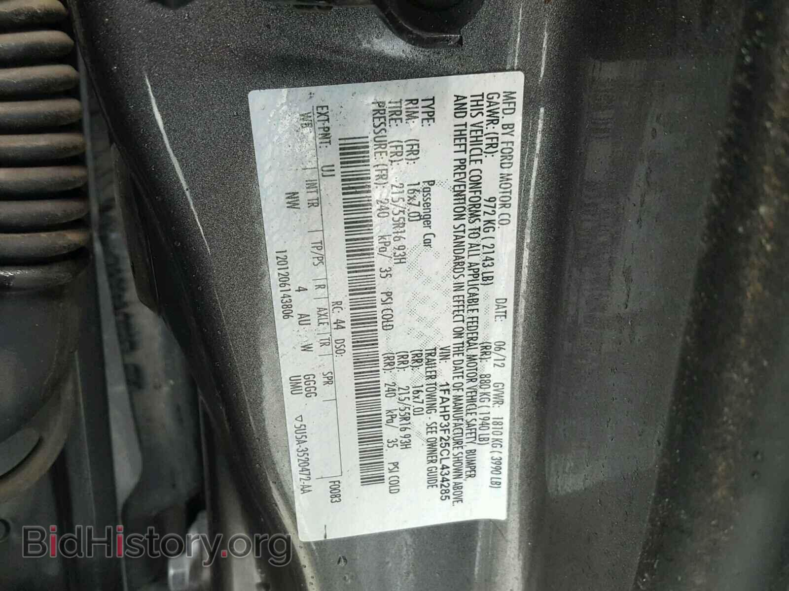 2012 FORD FOCUS - VIN: 1FAHP3F25CL434285 - Photo 10