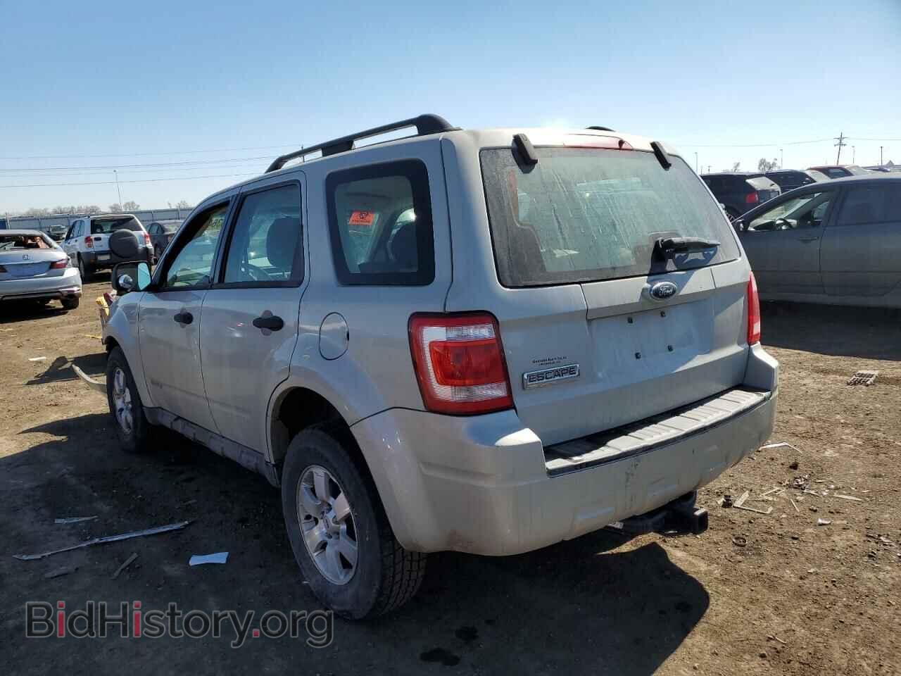 2008 FORD ESCAPE - VIN: 1FMCU02Z48KE63817 - Фото 2