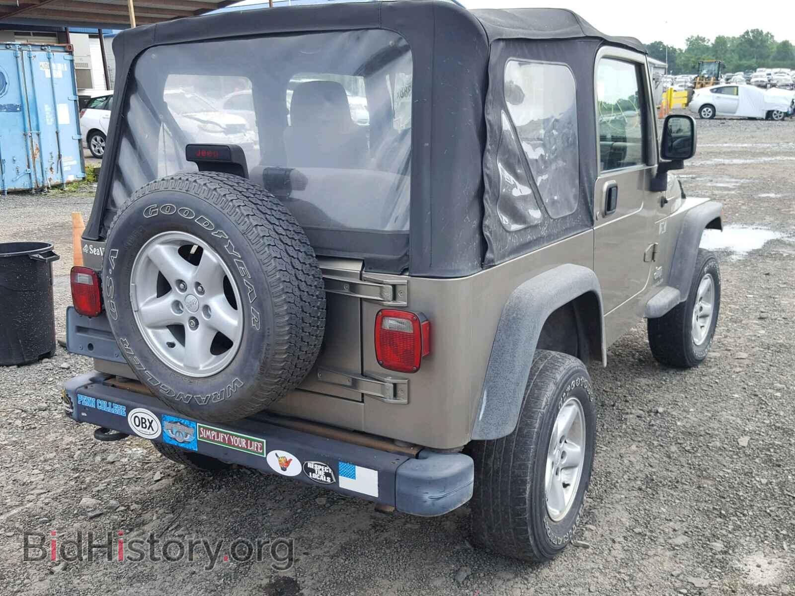 2003 JEEP WRANGLER - VIN: 1J4FA33S13P377309 - Фото 4