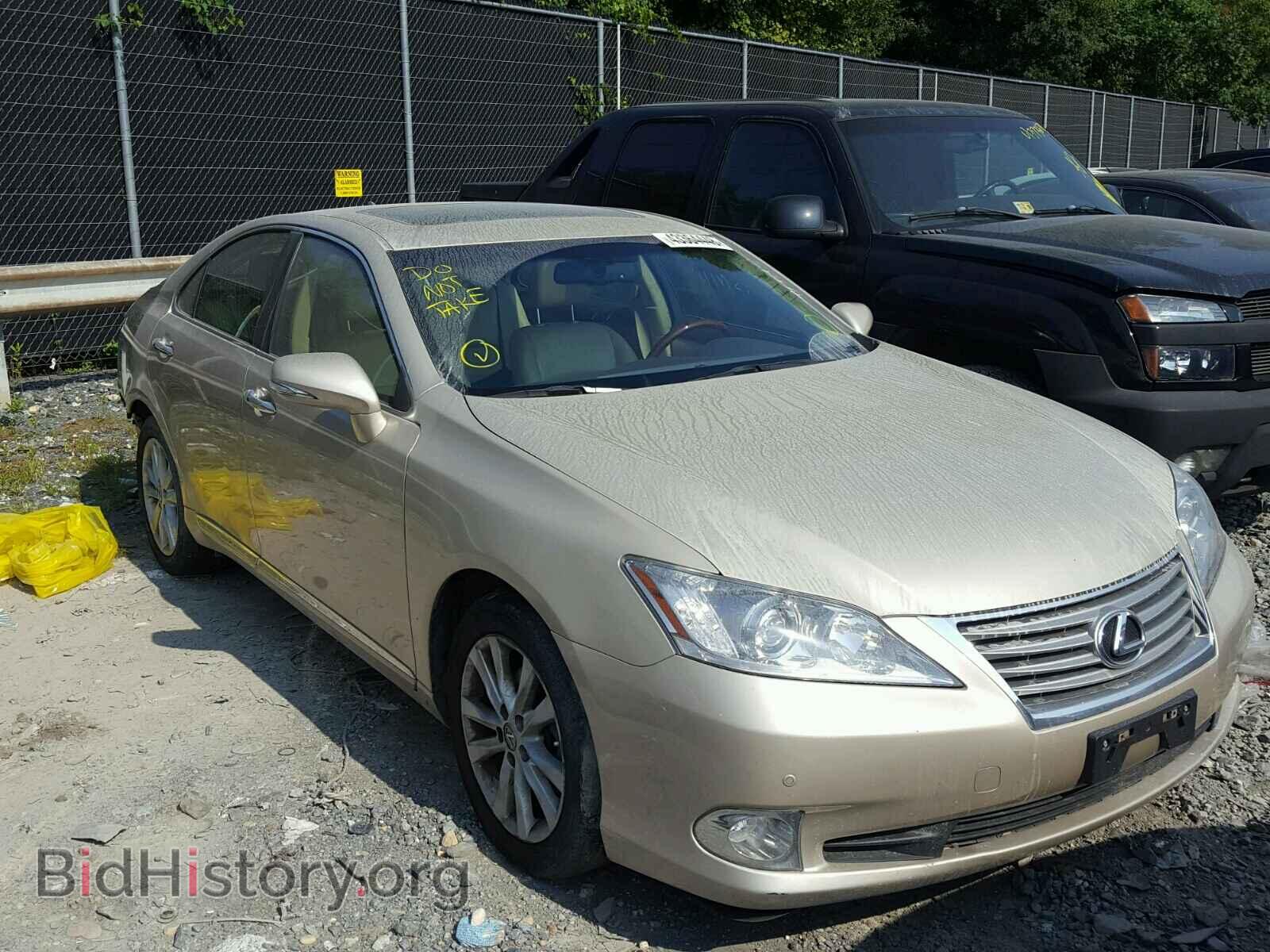 Photo JTHBK1EG3C2497681 - LEXUS ES350 2012