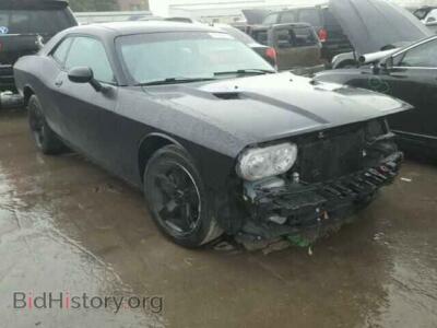 2012 Dodge CHALLENGER, черный — VIN 2C3CDYAG4CH142755, Copart