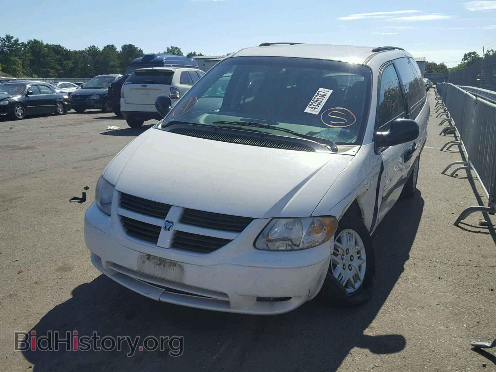 2007 DODGE CARAVAN - VIN: 1D4GP24R47B177957 - Фото 2