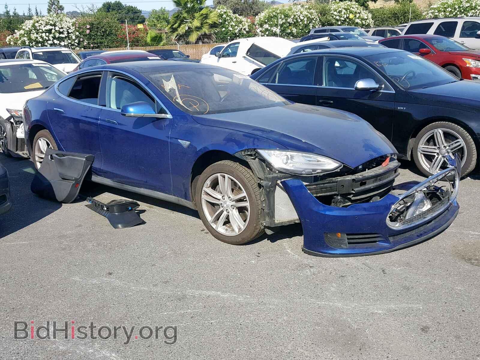 Photo 5YJSA1H23FF089879 - TESLA MODEL S 85 2015