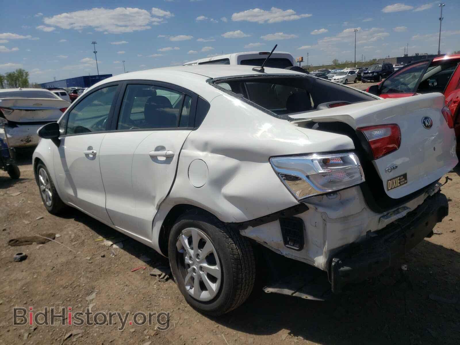 2014 KIA RIO - VIN: KNADM4A35E6326240 - Фото 3