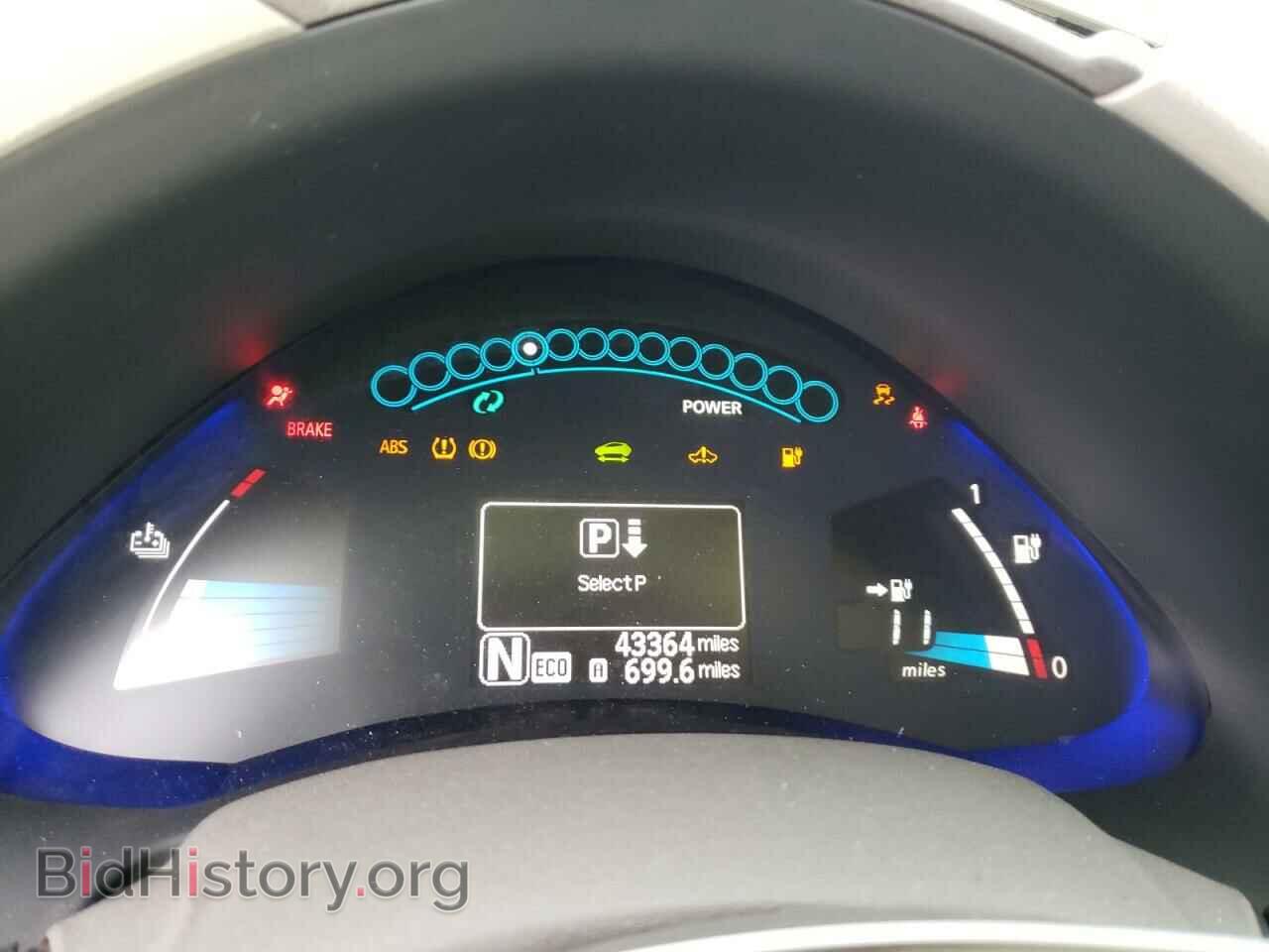 2013 NISSAN LEAF - VIN: 1N4AZ0CP0DC415770 - Фото 9