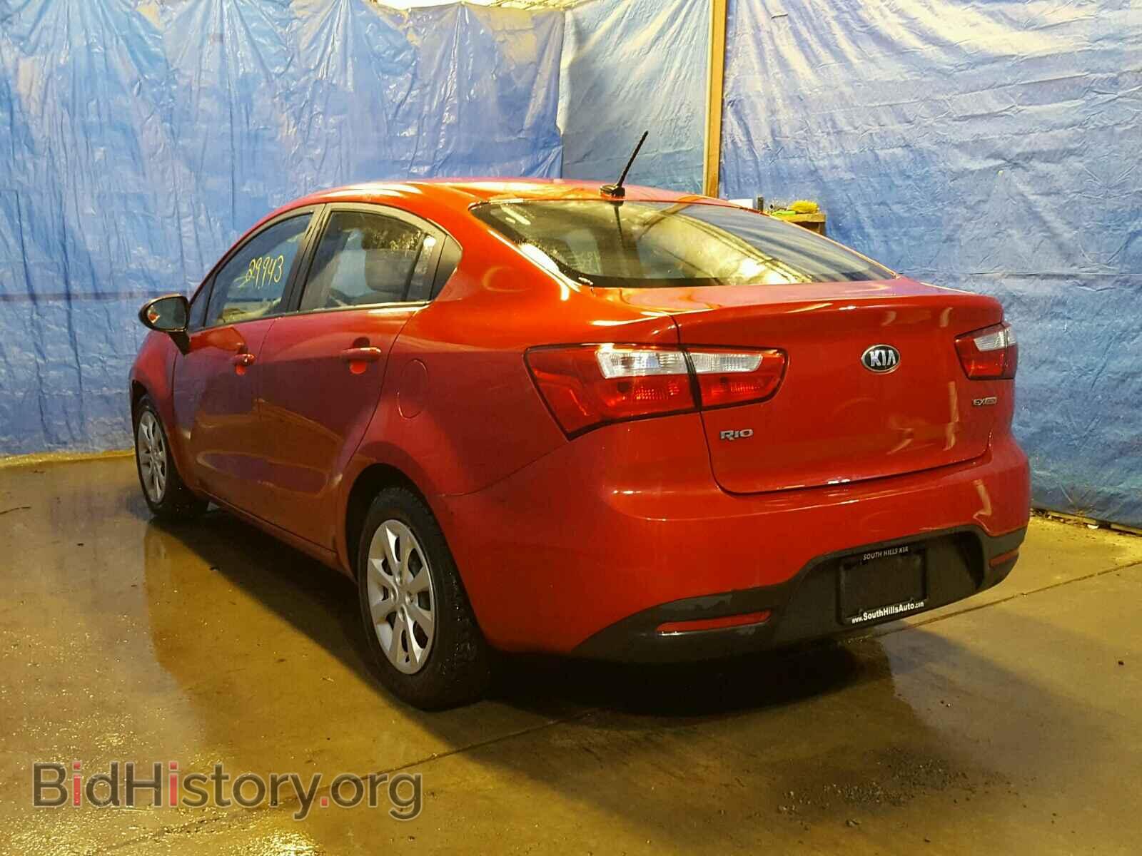 2014 KIA RIO - VIN: KNADN4A33E6419870 - Фото 3