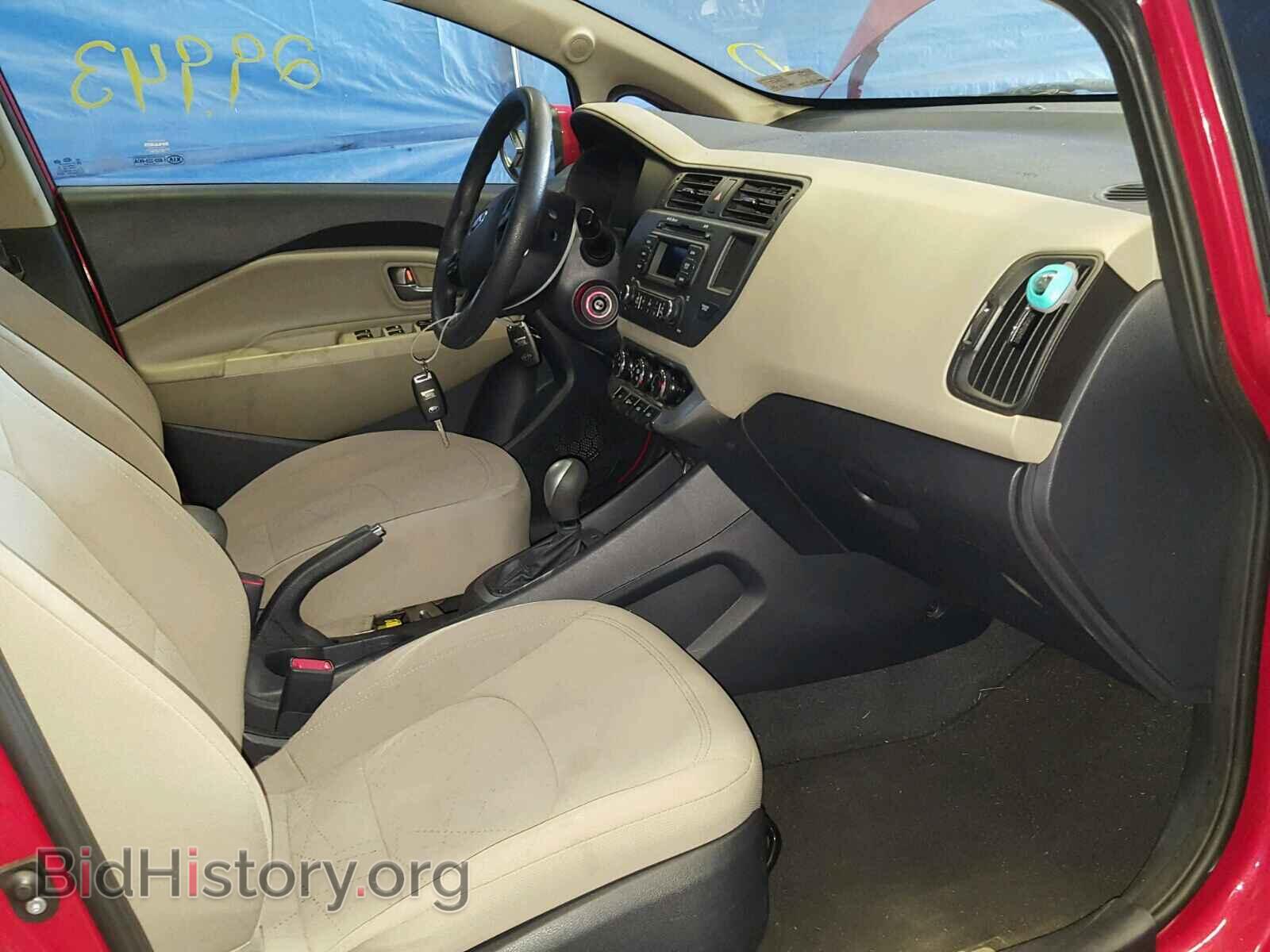 2014 KIA RIO - VIN: KNADN4A33E6419870 - Фото 5