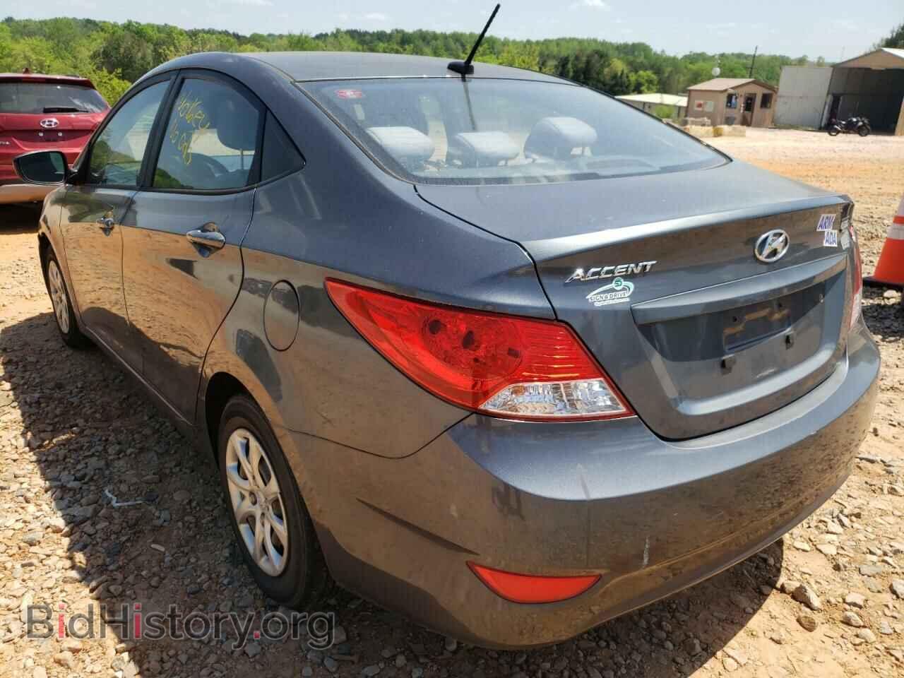 2013 HYUNDAI ACCENT - VIN: KMHCT4AEXDU389441 - Фото 3