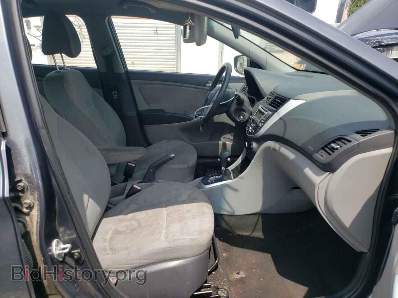 2013 HYUNDAI ACCENT - VIN: KMHCT4AEXDU389441 - Фото 5