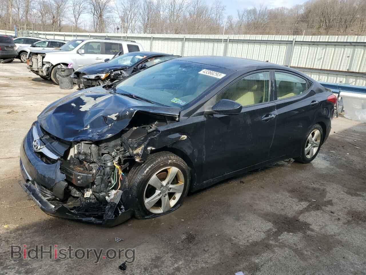Photo 5NPDH4AE4BH007535 - HYUNDAI ELANTRA 2011