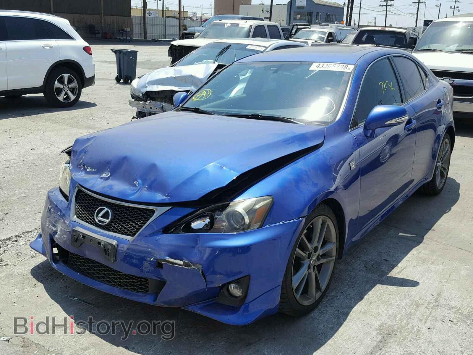 2011 LEXUS IS 250 - VIN: JTHBF5C28B5154199 - Фото 2